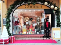 La vitrine du magasin « Cocoon » est à découvrir