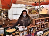 Marché du dimanche à Chalon-sur-Saône : « Au pays de Cécile », un univers de douceurs artisanales typiquement régionales 