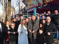 Le Maire de Chalon, Gilles Platret et ses Adjoints inaugurent la fête foraine ! 