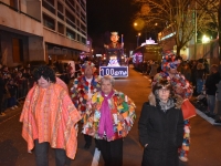 Beaucoup de monde au défilé nocturne d’ouverture du 100ème Carnaval 