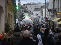 Beaucoup de monde ce samedi dans les rues de Chalon-sur-Saône