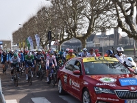 Grâce à info-chalon, revivez le départ de la 4ème étape du Paris-Nice édition 2021