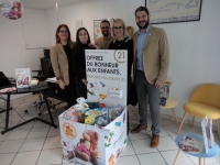 L’agence Century 21 de Chalon collecte des jouets pour les enfants du Secours Populaire