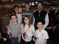 Les jeunes golfeurs chalonnais célèbrent la fête de Noël 