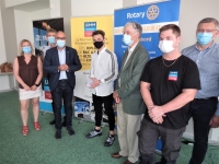 Le Rotary Chalon Bourgogne-Niépce récompense un apprenti en chaudronnerie