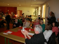 Karaoké géant pour le Noël des ainés de la commune