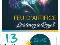 Traditionnel Feu d’artifice le 13 juillet à 22h45