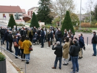 Les Châtenoyens ont observés une minute de silence en mémoire de Samuel Paty