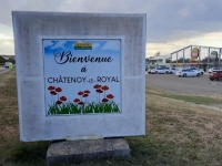 Le photo du jour : Un panneau de bienvenue à l’entrée de la commune