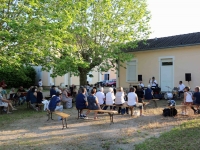 Ambiance guinguette aux Rotondes, il ne manquait plus que le bord de l’eau.