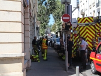 Un feu se propage dans une cave sur le Boulevard de la République à Chalon-sur-Saône