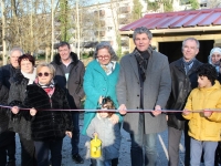 Inauguration mercredi du nouvel abri de jardin de Jardi'Bonheur aux Aubépins