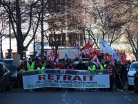 Retour sur la 10ème journée de mobilisation contre la réforme des retraites à Chalon-sur-Saône