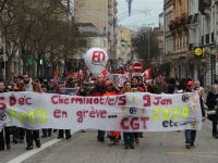 Grève contre la réforme des retraites : plus de 3000 manifestants à Chalon-sur-Saône selon les syndicats