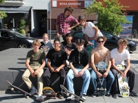 La Place Pierre Sémard en guise de spot de skate à  Chalon-sur-Saône