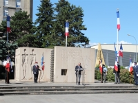 Cérémonie d'hommage aux victimes des crimes racistes et antisémites de l'État français à Chalon-sur-Saône