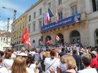 Retour en images sur la grande mobilisation à Chalon-sur-Saône pour la défense de l’hôpital public