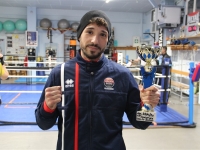 Le Chalonnais Mourad Gmiza remporte son 1er combat pro