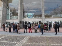 Agora du mouvement «Occupons» tous les jours à 14 heures sur le parvis de l'Espace des Arts