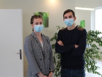 Audrey et Justin, deux résidents du FJT de Chalon-sur-Saône à l'épreuve de la crise sanitaire