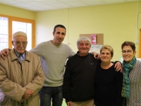 Distribution des colis de Noël à la Maison de quartier du Stade/Fontaine au Loup