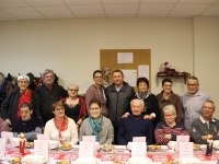 Repas de Noël et anniversaires du Club Le Bon Accueil à la Salle des Terres Noires