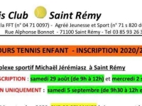 Le Tennis-club Saint-Rémy s'adresse aux jeunes