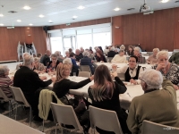 Voeux et galette avec le comité de quartier du Carloup/République à Chalon