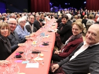 Ambiance pour le repas de l'Union des comités de quartier