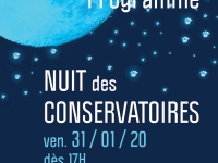 Nuit des Conservatoires 2020 /Conservatoire du Grand Chalon