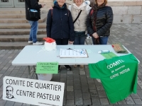 Action de solidarité du Comité de Quartier  du Centre  Pasteur en faveur des personnes âgées 