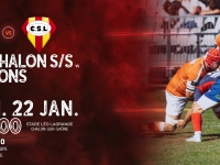 Dimanche 22 janvier 2023 en Fédérale 2 : Chalon RTC – C.S Lons, venez encourager les rugbymans chalonnais 