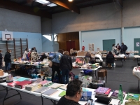 Le Comité de Quartier Centre Pasteur a organisé la 1ère édition de sa brocante Loisirs-créatifs