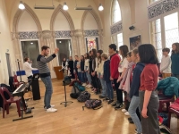 Le chœur d’enfants  de la Maitrise Saint-Charles (70 élèves) va accompagner le slameur Eurêka lors d’un grand concert à Chalon et dans la banlieue lyonnaise  