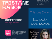 lundi 28 février à 18h, venez participer à une rencontre-débat avec Tristane Banon (romancière, nouvelliste, journaliste et chroniqueuse) à  l'Ecole Média Art du Grand Chalon  