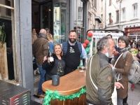 Dimanche jour de marché sur le parcours dégustation à Chalon-sur-Saône 