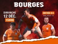 Fédérale 2 - poule 2 : RTC (Rugby Tango Chalonnais) - Bourges, venez encourager  les rugbymans chalonnais    