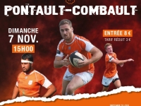 Fédérale 2 - poule 2 : RTC (Rugby Tango Chalonnais) – Pontault-Combault, venez encourager  les rugbymans chalonnais    