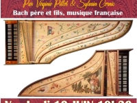 Vendredi 10 juin, concert de clavecins en l’église du Sacré Coeur