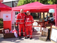 La Croix Rouge italienne présente ce samedi, place de Beaune, jusqu’à 18h !