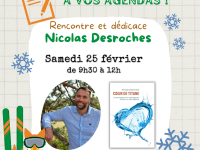 Venez à la rencontre de Nicolas Desroches