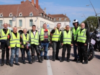 Les motards en colère ont fait une halte au Port Villiers