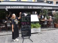 Le menu des festivaliers s’invite chez certains restaurateurs le temps du Festival Chalon dans la Rue 