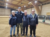 Boulodrome de Chalon-sur-Saône : La quadrette de la Boule Saint Jean : Jaccoux-Blondet-Leureaud-Bertheau termine invaincue et se classe 2ème du concours de la Boule d’Or Chalonnaise