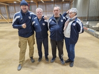 Reprise en demi-teinte pour la Boule Saint Jean qui se classe néanmoins dans le top 5 du concours quadrette vétérans de Montceau-les-Mines 