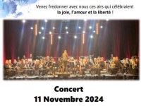 L’Harmonie Municipale ‘La Vaillante’ sera en concert le lundi 11 Novembre 2024 à la Salle Marcel Sembat à 16 Heures