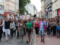 Plus de 700 personnes ont défilé à Chalon-sur-Saône contre le pass sanitaire (2/2)