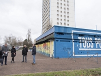 Visite des futurs locaux mis à disposition de la Régie de quartier des Prés Saint-Jean