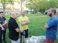 Le médiateur nomade Yazid Kherfi était aux Prés Saint-Jean