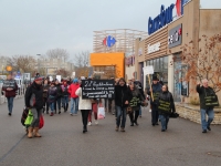 Une centaine d'opposants au pass sanitaire à Chalon Sud